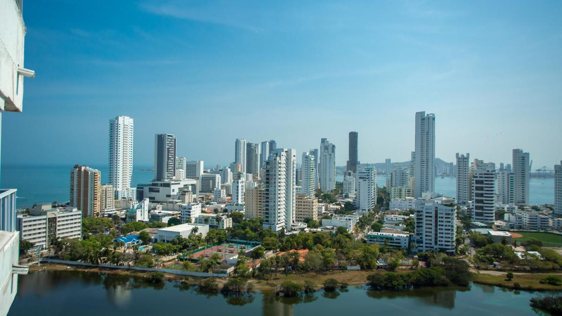 Hermoso Pent-house Piso 21 Con Vista Privilegiada Cartagena