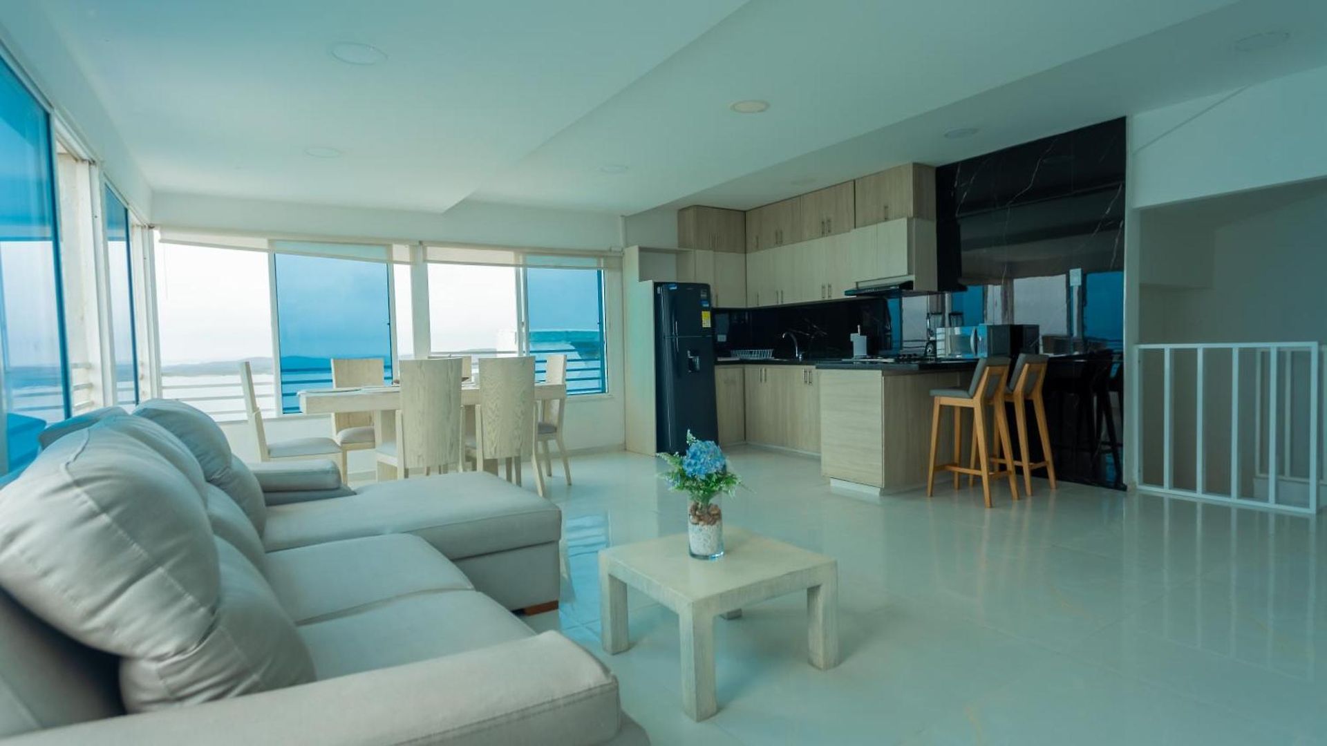 Hermoso Pent-house Piso 21 Con Vista Privilegiada Apartamento Cartagena