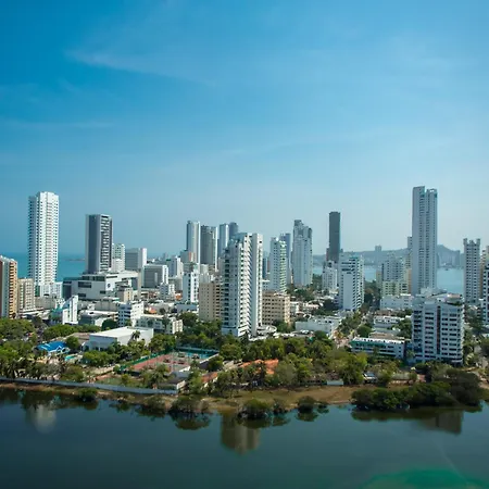 Hermoso Pent-house Piso 21 Con Vista Privilegiada Cartagena